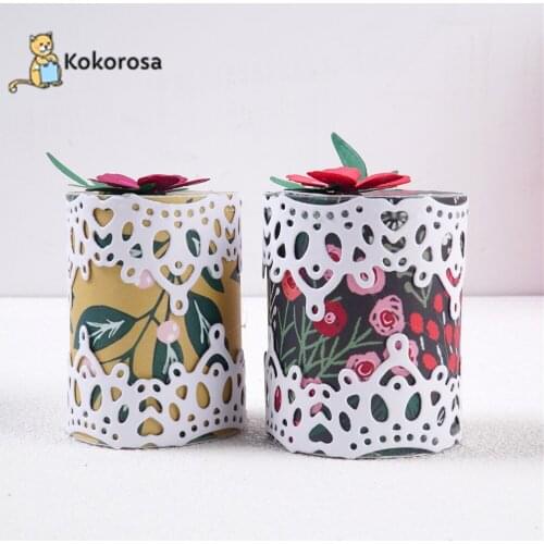 Kokorosa Pattern Border Cutting Dies Metal Dies Scrapbooking Album Card Making Embossing Stencil Diecuts New 2021