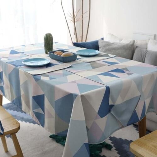 Waterproof Table Cloth Tablecloth Rectangular Coffee Table Cloth Living Room Dining Room Multi-purpose Cover Towel Cloth