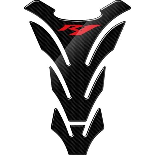 For Yamaha YZF-R1 R1 Tankpad 3D Carbon-Look Motorcycle Tank Pad Protector Stickers