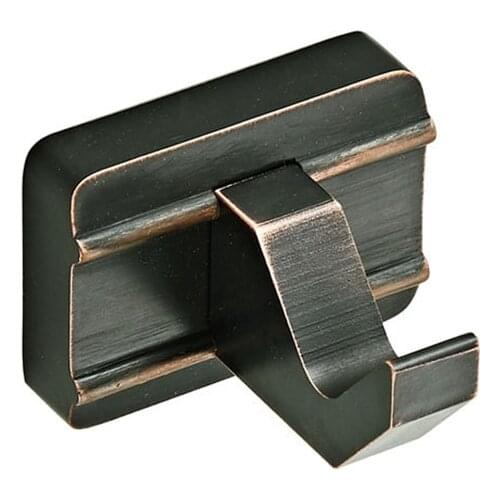 1pc New Wall Hanging Square Chassis Black Ancient Brass Creative Coat Hook