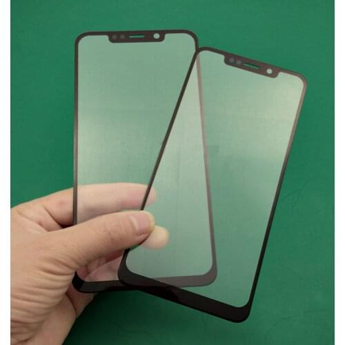 10pcs front outer Glass repaire LCD Front Touch Screen Glass Outer Lens For Motorola Moto One P30 Play XT1941