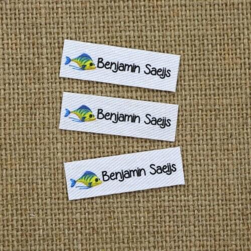 120pieces Custom Ironing Labels, Cartoon labels, Personalized name tag for children, Iron on Label (YT024)