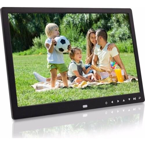 13 inch 7 touch buttons infront support 1080P picture video player digital album digital photo frame advertising machine 13 inch