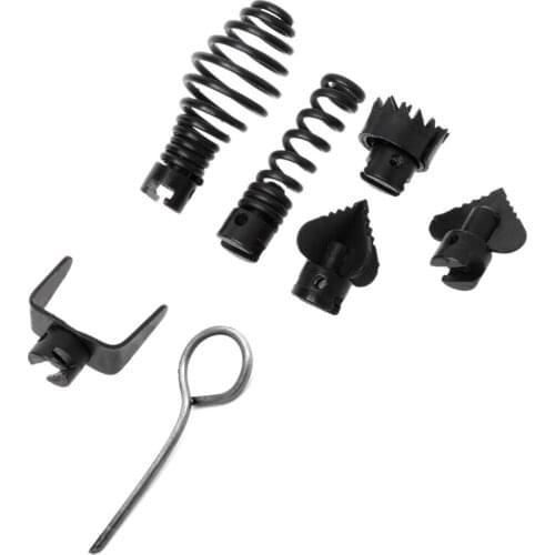 7Pcs 16mm Manganese Steel Drain Cleaner Combination Cutter Head Set For Dredger