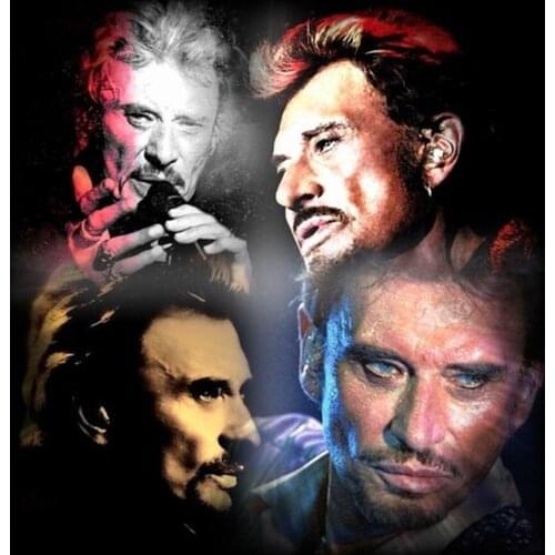 Diy 5d full Diamond Painting Johnny Hallyday Cross Stitch Craft Square Diamond Embroidery Soul Singer Rhinestone Mosaic