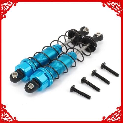 Shock absorber 100mm for jeep wrangler axial scx10 1:10 rc car crawler upgraded alloy aluminum damper hop-up parts 2pcs a pair