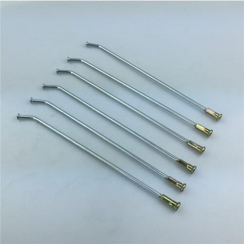 For Cross Country Motorcycle CQR Rear Wheels Straight Wire Rails 18-inch 195mm Roughing Reducing Strip Spokes