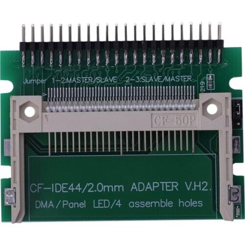 IDE 44 Pin Male to CF Compact Flash Male Adapter Connector