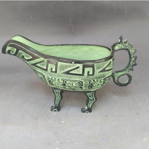 China bronze archaize cup crafts statue