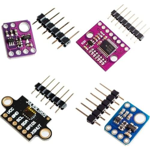 VL53L0X Time-of-Flight (ToF) Laser Ranging Sensor Breakout 940nm GY-VL53L0XV2 Laser Distance Module I2C IIC