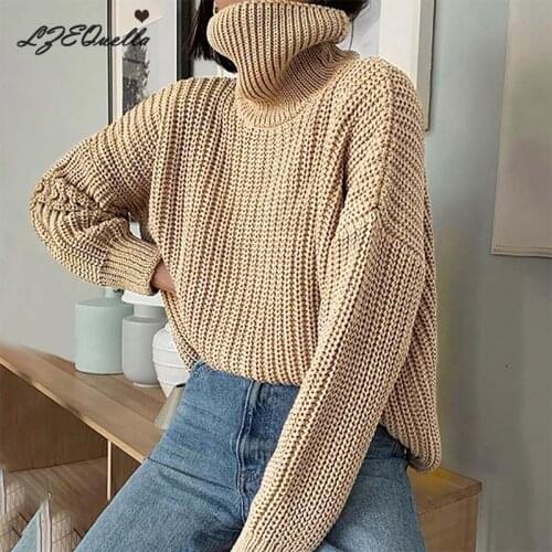 LZEQuella Women's Cashmere Pullovers