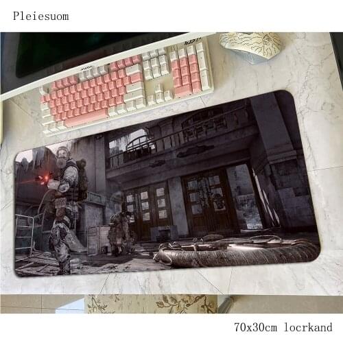 Metro 2033 mouse pad gamer 700x300x4mm gaming mousepad hot sales notbook desk mat cute padmouse games pc gamer mats gamepad