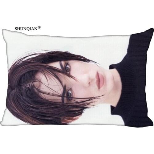 Custom Winona Ryder Rectangle Pillowcase zipper Pillow Case Customized Pillow Case Covers (Two Sides) 1pcs custom