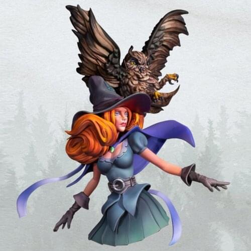 1/12 Scale Unpainted Resin Bust Building Kit