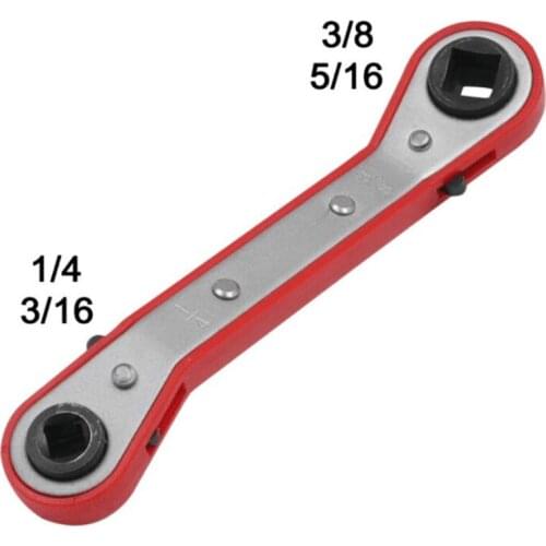 2021 New Air Conditioner Ratcheting Service Wrench for Refrigeration Equipment Repair