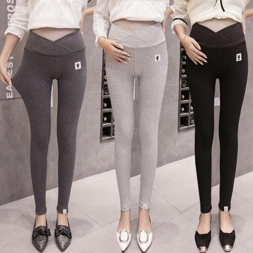 Maternity Clothes 2020 Autumn New Style Fashion Applique Cat Printed Low-Rise Maternity Pants Casual Leggings