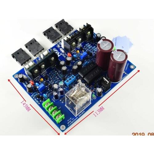MX100 Stereo TTA1943/TTC5200 Amplifier Board / Kit With Power Supply\Speaker Protect