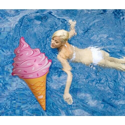 Swimming Pool Floaters Water Pool Fun Float Toys Inflatable Birthday Ice Cream Children Game Toy Decorations Colchoneta Piscina