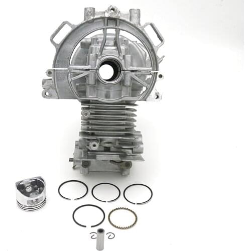 35MM Cyliinder Crankcase Mini Engine Motor Housing Piston Rings Fit For Honda GX25 GX25N GX 25 HHT25S Trimmer Brushcutter Parts