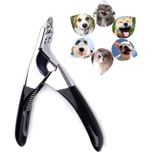 Professional Pet Nail Clipper Stainless Steel Dog Cat Toe Trimmers Puppy Claw Grooming Scissor Nails Cutter Tool NW