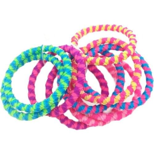 30 Pcs/Lot Size 3CM Child Baby Kids Holders Colorful Accessories For Girl Headwear Rubber Hair Band Tie Gum