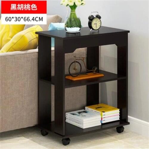 60*33*66CM Multipurpose side table Coffee tables Living Room Storage Cabinet with Wheels