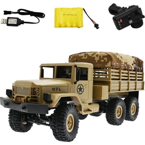 WPL B16 RC Truck Kits 4WD 1/16 Off-Road Crawler Car Toy Boys Kids DIY