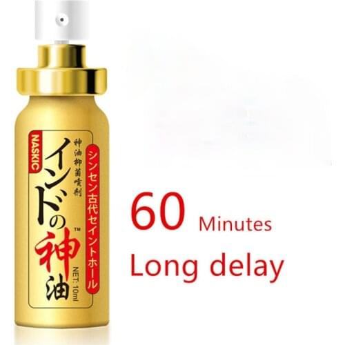 Japan NASKIC Long Time Delay Spray For Men God Oil Penis Enlargement 60 Minutes Delay Ejaculation Sex Spray Sex Products