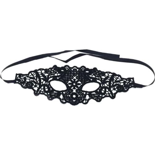 40GC Womens Gothic Sexy Floral Lace Eye Mask Hollow Masquerade Party Cosplay Costume