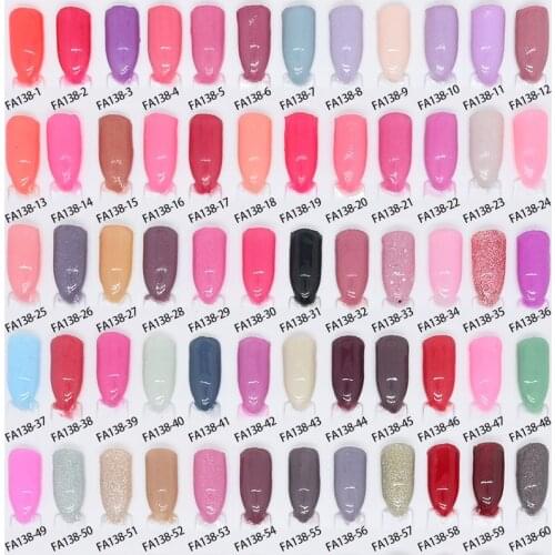 1set Bright Colorful Soild Acrylic Powder Glitter Nail Art 115 Colors Nail 1Oz (10g) Manicure Beauty Accessory Acrylic Powder