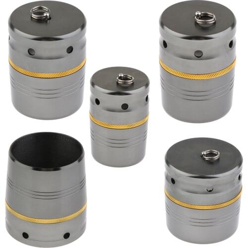 1PC Lightweight Stylish Aluminum Alloy Fishing Rod End Cap Butt Fishing Reel Cases Holders Aluminum Cap for fishing Rod Access