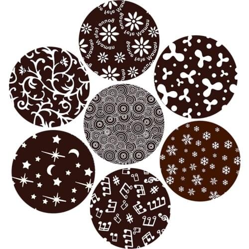 10/20Pcs Chocolate Transfer Paper White Baking Edible Cake Decoration Printing Mold Biscuit Transfer Paper 21*31cm