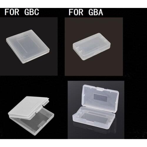 100 PCS Plastic Game Cartridge Cases For Nintendo GameBoy Color Pocket GB GBC GBA SNK
