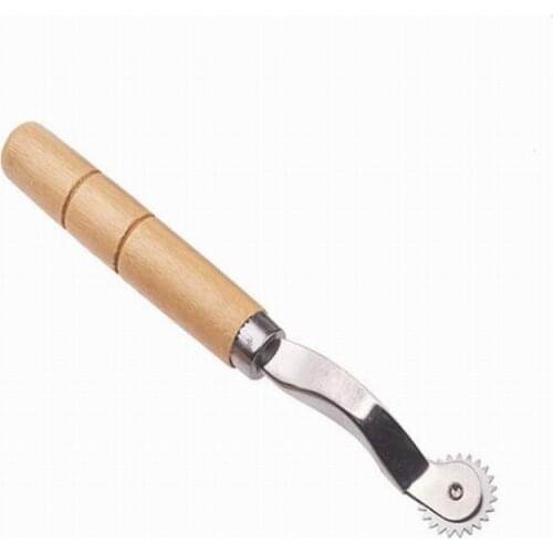 200pcs Sewing Tool Kit With Wood Handle Practical Serrate Pattern Tracer Tracing Wheel Tailor Stitch Marker