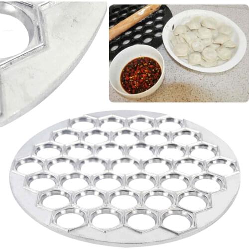 37 Holes Ravioli dumplings Tool maker mold Aluminum Samosa Cooker russian pelmeni maker Dumplings Making Mold