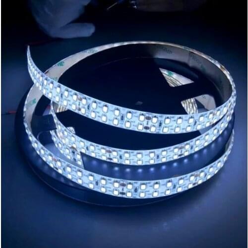 5m 240LEDs/m double row 3528 SMD 24V flexible light;IP65;waterproof by silicon coating