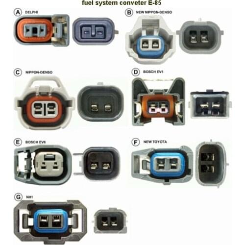 Accessories Flex Fuel Connector for E85 Kit 3/4/6CLY . Connector Replacement , E85 M85 Replacement Parts , Onliy Fit E85