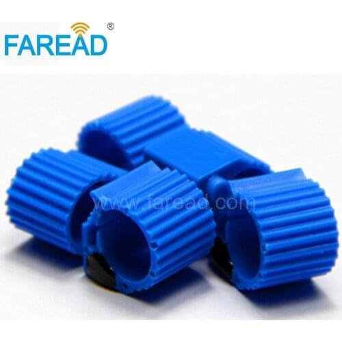 Free shipping x100pcs ABS 9mm EMID chip 125KHz tag Electronic RFID dove Bird Ring For for racing pigeon