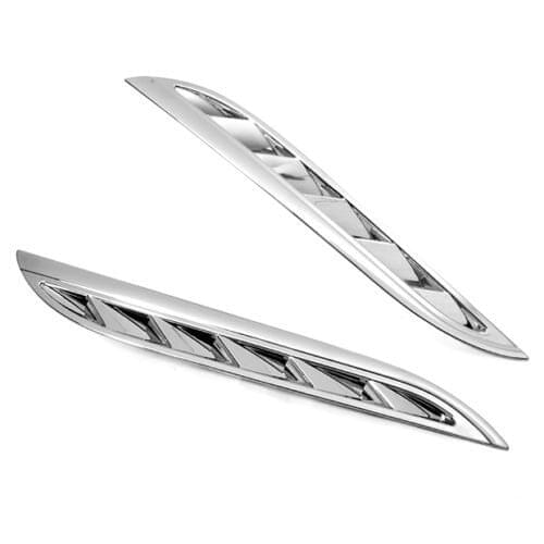 Air Side Hood Vent Trim Chrome Grid Blow Vent Air Outlet for Suzuki Grand Vitara 2005-2012