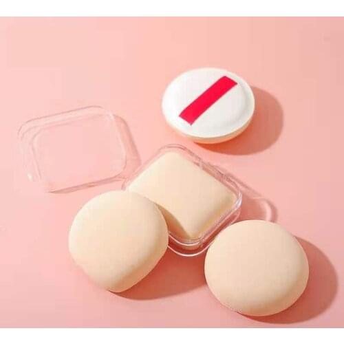 1Pcs Cotton Candy Foundation Makeup Cushion Powder Puff Box Blender Cosmetic Beauty Make Up Sponge Puff Tools