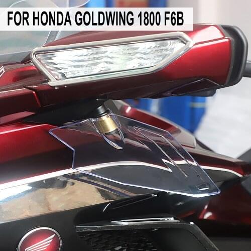 For HONDA Gold Wing GL1800 2018 2019 2020 F6B Motorcycle Accessories Adjustable Upper Air Deflectors