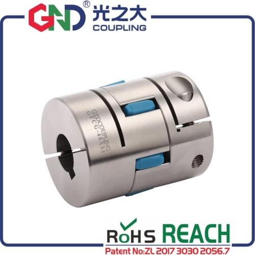 GND jaw coupler servo motor jaw shaped clamping flexible CNC flange flexible kupplung wellen