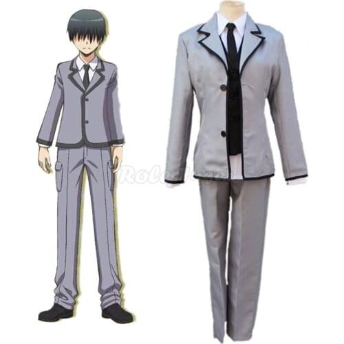 Assassination Classroom Chiba Ryunosuke/Kayano Kaede School Uniform Cosplay Costume Men Women Halloween Show Clothes C78M274