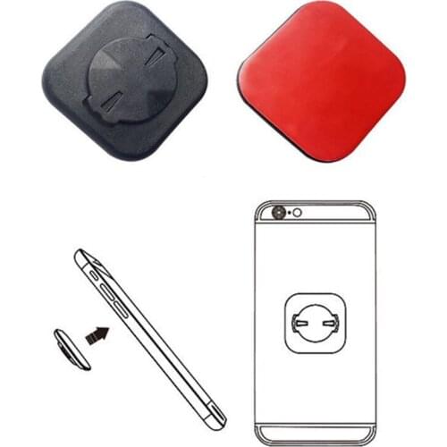 Bike Bicycle Mobile Phone Mount Sticker Phone Holder Riding Strong Adhesive Support Stand Back Button Paste Adapter for GARMIN