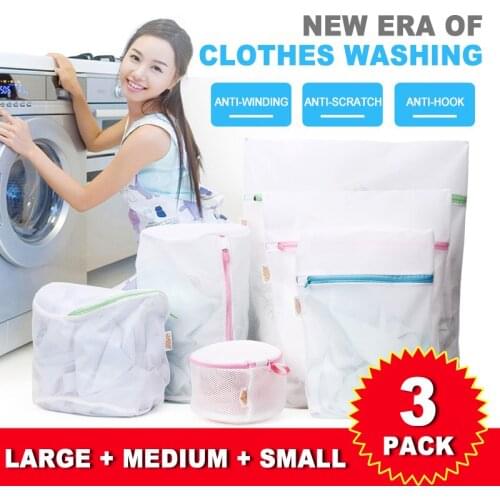Bra laundry bags washing machine fine mesh underwear net bag large size suit protective Thickened bra bags storage bag
