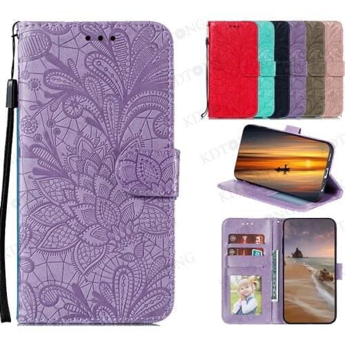 Fashion Cute Lace Flower Leather Case For HUAWEI NOVA 2 3i 4 5 5i 6 7 7i SE PRO LITE Flip Shell Shockproof Case Cover Coque Capa