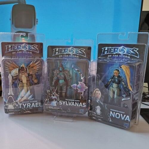 NECA Heroes of The Storm Illidan Nova Sylvanas Jim Raynor Arthas Tyrael 7" Action Figure Excellent Condition
