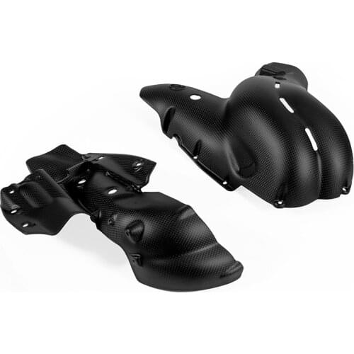 New Motorcycle Carbon Fiber Exhaust Cover Heat Shield Protection Accessories for DUCATI V4 V4S Panigale 2018 2019