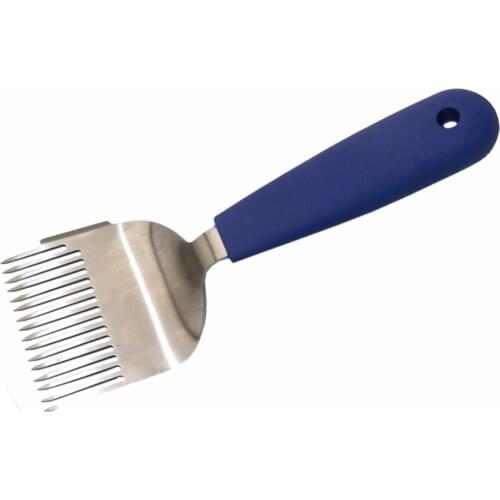 Beekeeper Rubber handle Honey knife Straight Needles Uncapping Forks Bee Tools Honey Fork Honey Supplies 1 Pc