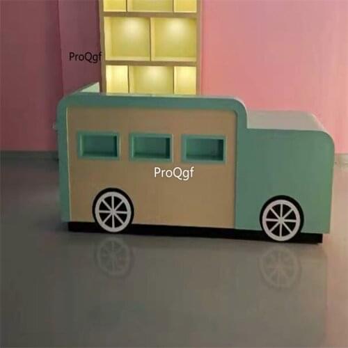 Prodgf 1 Set 260*60*100cm car shape Reception Desk Table
